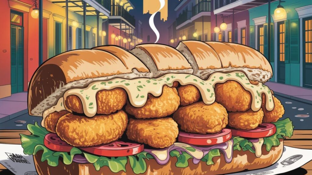 Discover the "frequent filler for a po boy nyt" clue answer! Explore the Oyster Po' Boy, a New Orleans classic sandwich rich in history and flavor.