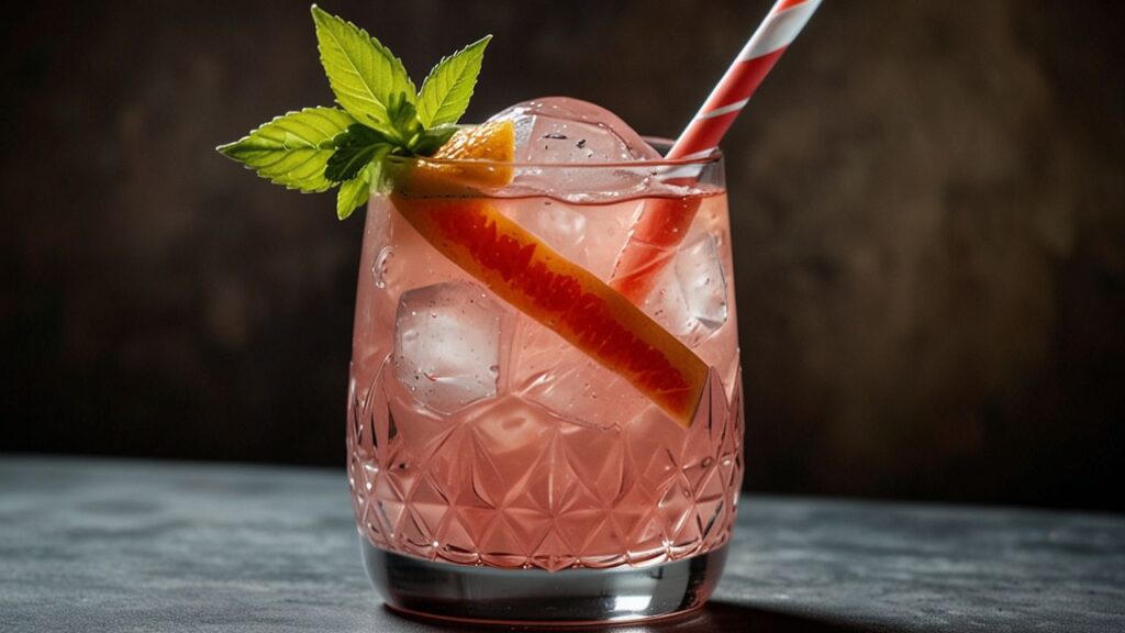 Ingredients for making Venus de Milo cocktail