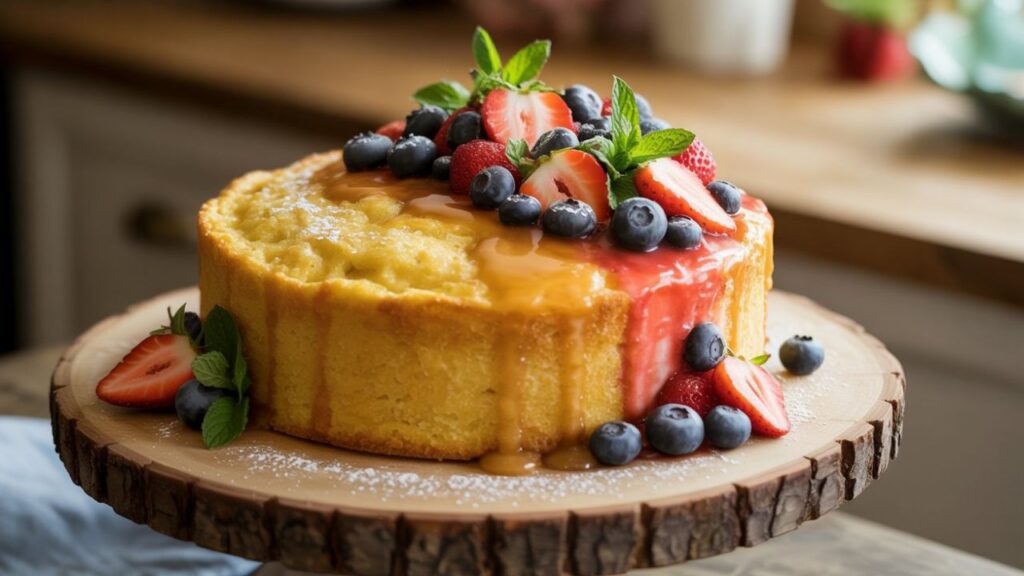 crossword help cornmeal cake