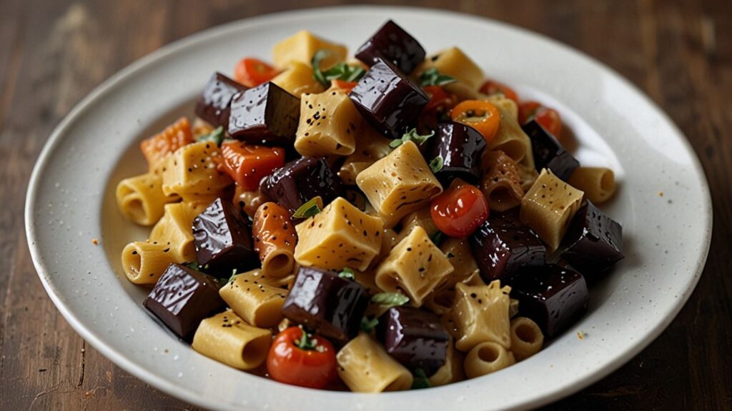 alison roman roasted eggplant pasta recipe