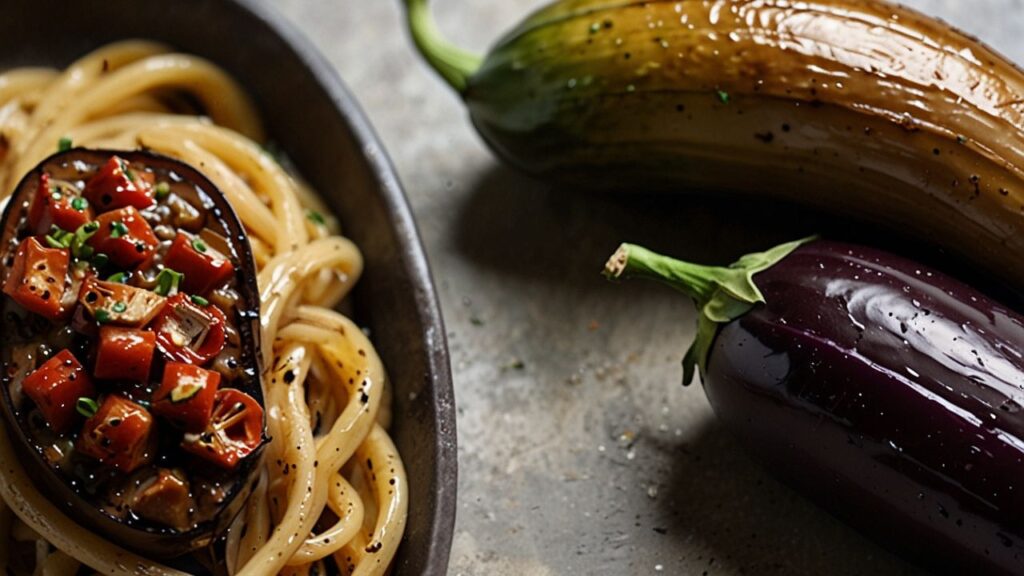 alison roman style roasted eggplant sauce